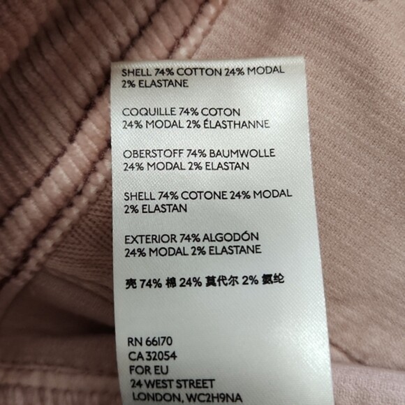 Pilcro and The Letterpress High Rise Trouser Bootcut Pants, Pink/Rose, 29 - Picture 12 of 12